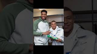 Kylian Mbappe and his passion for basketball 🏀 Kyks loves NBA & States #realmadrid #france #us #nba
