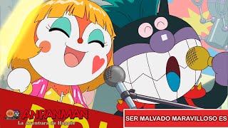 🎵SER MALVADO MARAVILLOSO ES de la pelicula "【ANPANMAN】 Aventura de Happie"　[DOBLADO]
