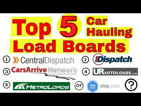 Top 5 Car Hauling Load Boards: Central Dispatch Ready...