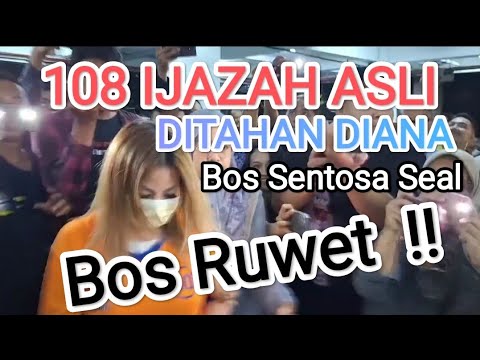 VIRALL ‼️ RATUSAN IJAZAH Yg ditahan DIANA JAN HWA