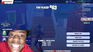 iShowSpeed Goes Crazy After He Gets Stream Sniped On Fortnite 💀