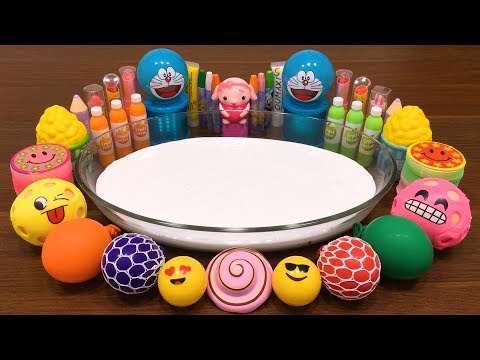 Mixing Random Things into FLUFFY Slime #2 !!! Slimesmoothie Satisfying Slime Videos