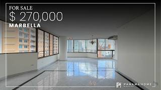 $270,000 | 3-Bedroom Apartment for Sale in Marbella, Panama – 185 m² with Flexible Den