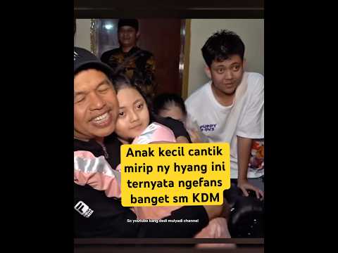 Bukan hanya dirinya, ternyata almarhum ibu kandungnya juga ngefans banget sm KDM
