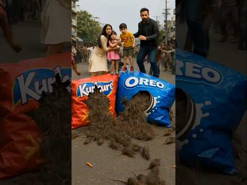 Kurkure aur Oreo ke andar se ye kya nikla #shorts #shortvideo #youtubeshorts