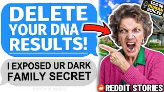 Karen Demands I Delete My DNA Results. I Exposed Her Dark Family Secret - Reddit Stories