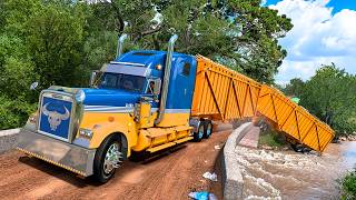 Freightliner XL Pierde El Control Y Cae Al AVISMO RUTA EXTREMA American Truck Simulator