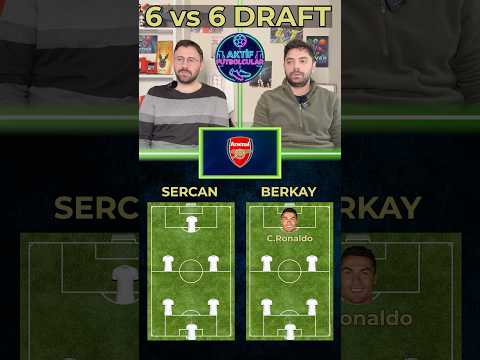 AKTİF OYUNCULARLA 6 VS 6 DRAFT! #10 #draft #futboloyunu #shorts