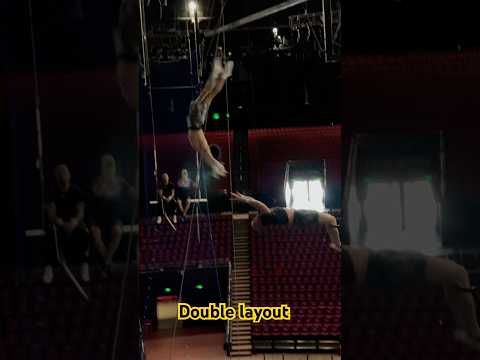 I haven't done this for 2 years, but I tried it now😅🤪 #gym #circus #flip #trampoline