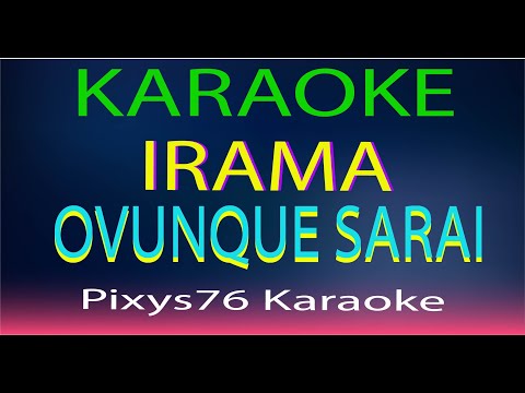 Irama – Ovunque sarai Karaoke Sanremo 2022