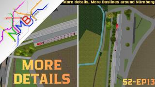 more DETAILS, more BUS | Nimby Rails S2-EP13