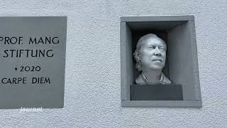 Prof. Mang bekommt eine eigene Büste.