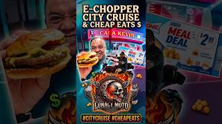 E-Chooper City Cruise & Cheap Eats #lunardrifts #citycruise #cheapeats #sonic #956