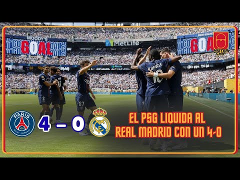 EL PSG APLASTA AL REAL MADRID Y SE MEDIRÁ ANTE EL CHELSEA EN LA FINAL | @2010MisterChip