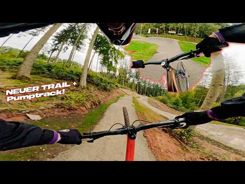 Session mit 150 Bikern - Neuer MTB Trail in Sontra - Radquartier!