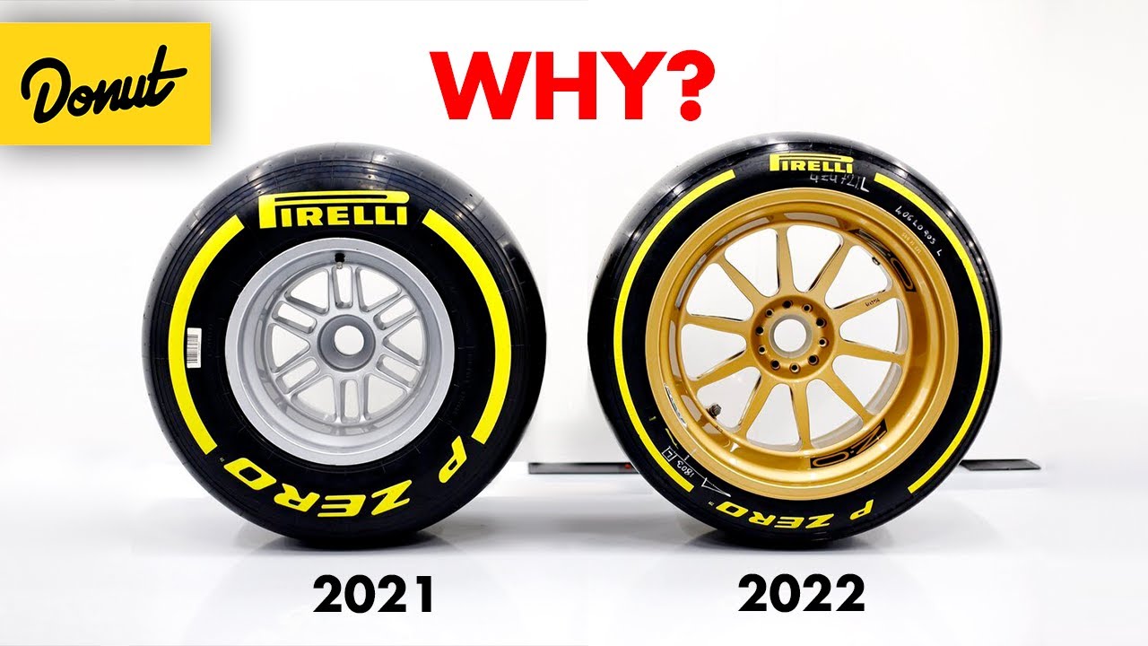 Video why the Formula 1 2022 tyres are slower but better
