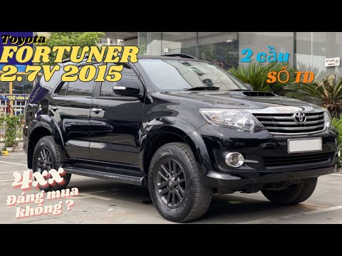 Toyota Fortuner 2.7 V 4X4 AT 2015 - BẢO DƯỠNG ĐẦY ĐỦ 2 CẦU SỐ TỰ ĐỘNG