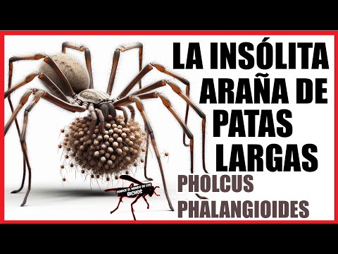 LA INSÓLITA ARAÑA DE PATAS LARGAS (PHOLCUS PHALANGIOIDES)