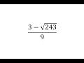 Simplifying Expressions and Rational Functions
