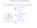 Geometry Concepts in Coordinate Plane