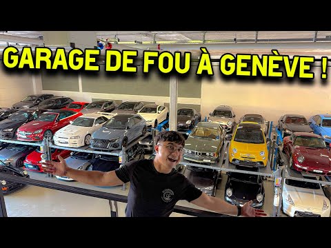 Un garage de fou à Genève ! NSX, Supra, Lancer Evo Rally...