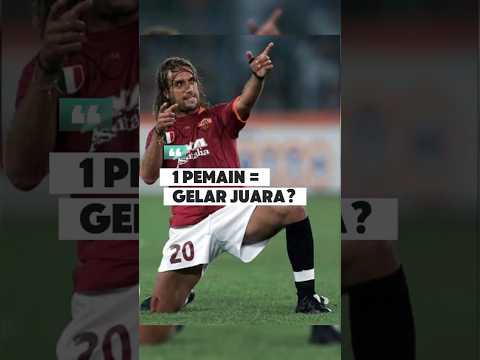 Bawa batistuta, roma pasti scudetto. janji capello #shorts #sepakbola #football