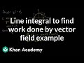 Vector Fields and Work Calculations