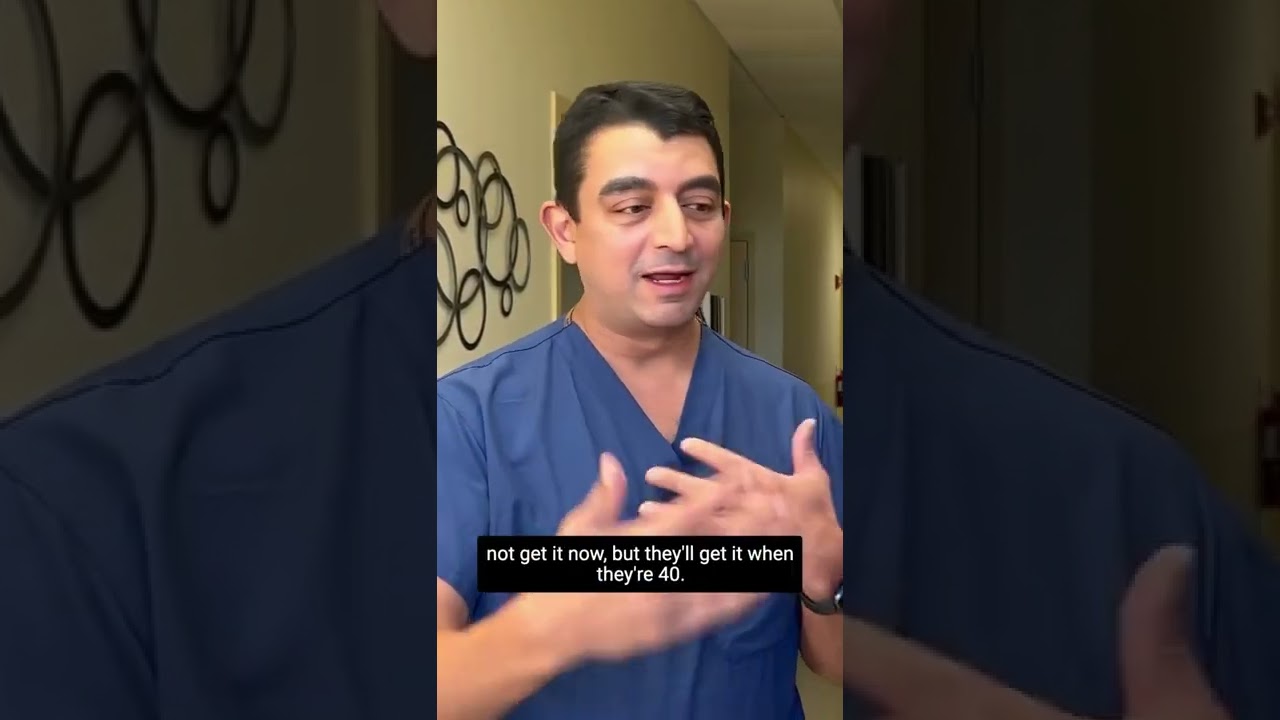 Doctor discussing health concerns for future generations.