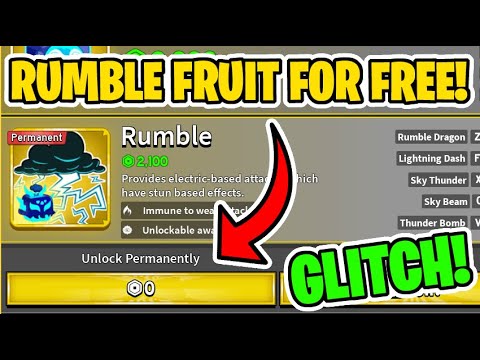 HOW TO GET RUMBLE FRUIT FREE IN BLOX FRUITS! (Blox Fruits 2025)