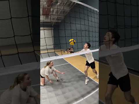 Three Insane Volleyball Blocks in a Row! You Have to See This! 😎💪