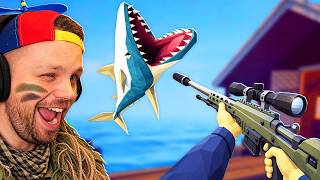Fishing using SNIPER RIFLES in How To Fish