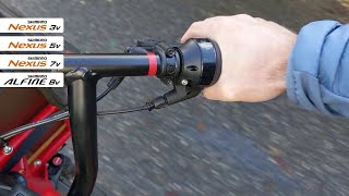 Tuto : réglage des vitesses Shimano Nexus 3, 5, 7 et Alfine 8