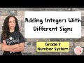 Adding Integers with Different Signs
