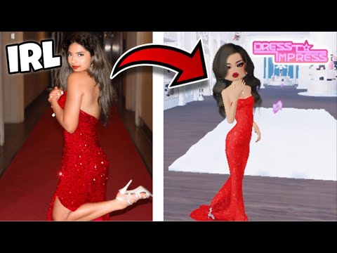 Recreating my IRL outfits in Dress To Impress!