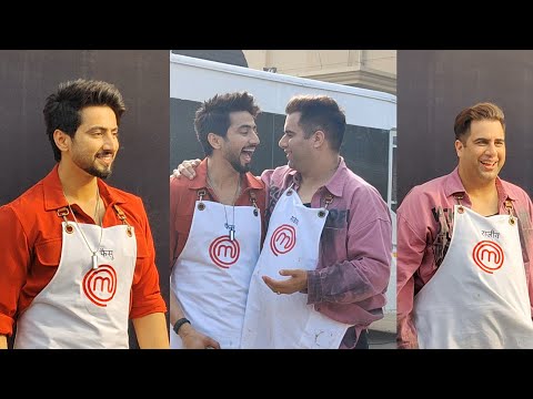 Mr Faisu And Rajiv Adatia Funny Bff Moments at Celebrity MasterChef Shoot