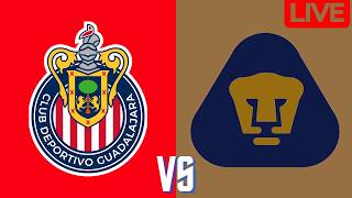 CHIVAS VS PUMAS UNAM, EN VIVO | LIGA MX, JORNADA 8 APERTURA 2026