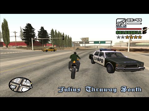 You've had your Chips with a 4 Star Wanted Level - Casino mission 2 - GTA San Andreas