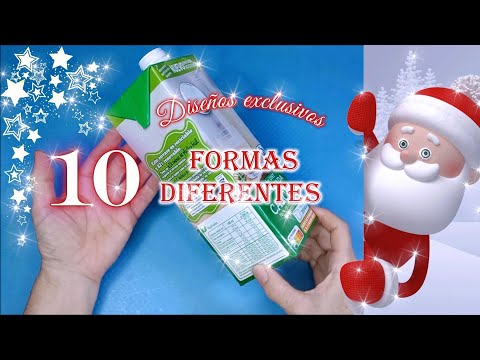 🎄 Descubre 10 formas diferentes de Cómo hacer ESTRELLAS de NAVIDAD 🌟 DIY / Diseños exclusivos