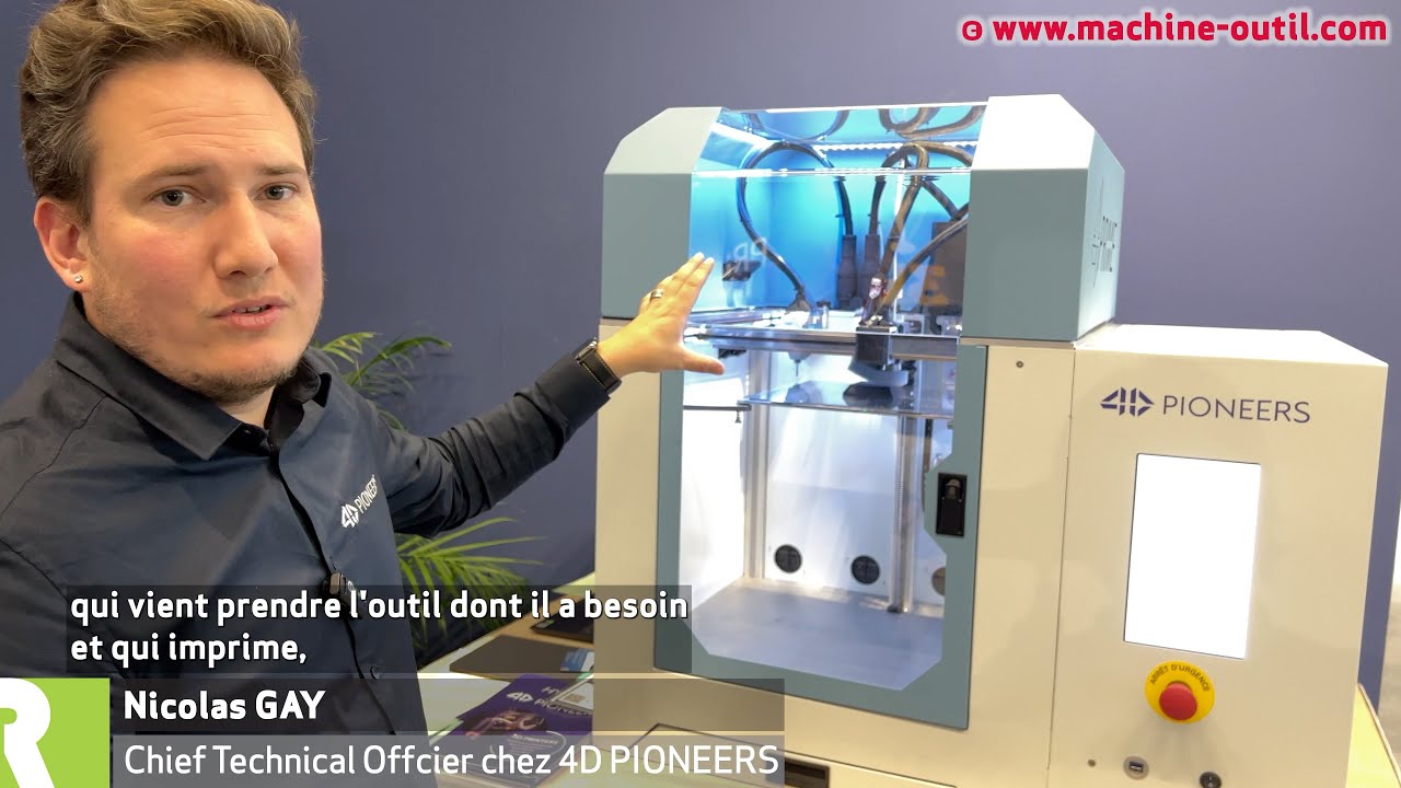 Machine d'impression 3D et d'usinage pour plastiques, métaux et céramiques