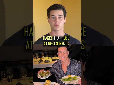 Ultimate restaurant hack I use… try next time you go to a restaurant