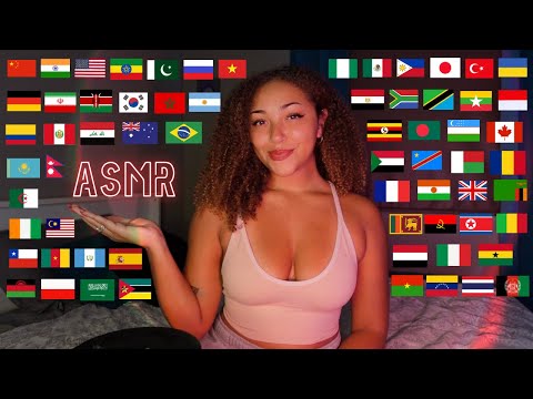 ASMR | Clicky Whispers For EVERY COUNTRY In The WORLD! 🌎✨♥️