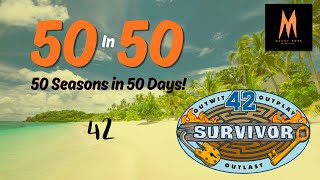 Day 42: Rewatching Every Season of Survivor in 50 Days | Survivor 42 🔴