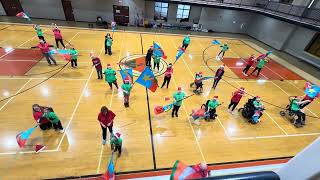 Special Needs Color Guard- Candy Cane Lane by Sia