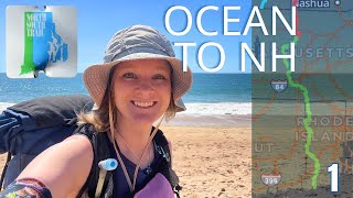 From the Atlantic to New Hampshire | North South Trail Day 1