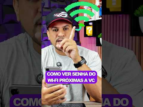 COMO DESCOBRIR SENHAS WI-FI PRÓXIMAS À VOCÊ #dicas #wifi #celular