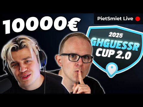 Es geht um 10000€ im GHGuessr Cup mit Kevin von Papaplatte