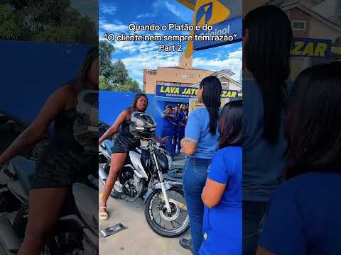 Quando o cliente nem smp tem razão! Part 2 #frentista #barraco #emalta #part2 #postodegasolina #fly