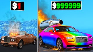 $1 to $1,000,000,000 ROLLS ROYCE in GTA 5