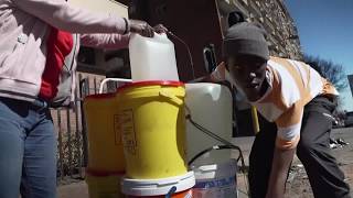 YouTube video thumbnail: Johannesburg's Water Crisis Divides Poor and Rich as Elections Near