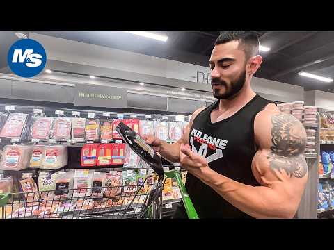 Grocery Shopping For Building Lean Muscle | Men's Physique Pro Jeremy Potvin